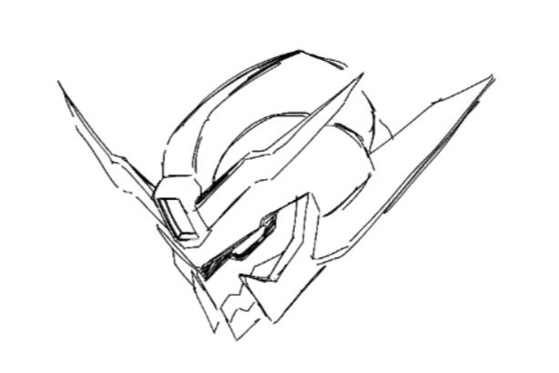 Design Idea: Make a mecha with intimidating animal features. I'm going with a snake-- notice the sharp edges and the "mouth."